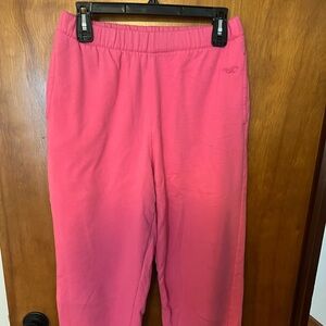 Small hot pink Hollister sweat pants